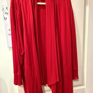 NWOT Red Athleta Pranayama Restore Wrap - 1X